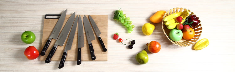 Syosaku Japanese Petty Knife INOX AUS-8A Stainless Steel Black Pakkawood Handle, 6-inch (150mm) - Syosaku-Japan