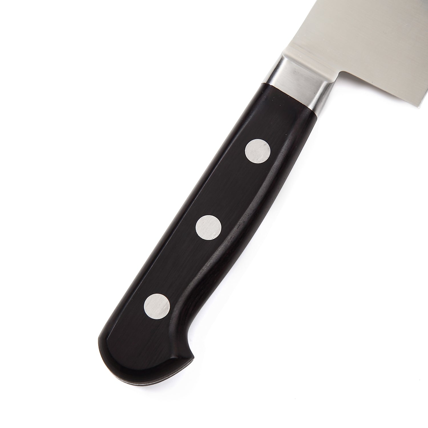 Syosaku Japanese Chef Knife INOX AUS-8A Stainless Steel Black Pakkawood Handle, Gyuto 8.3-inch (210mm) - Syosaku-Japan