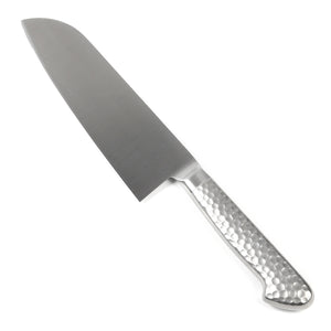 Syosaku Japanese Multi-Purpose Chef Knife INOX AUS-8A Stainless Steel Integrated Handle, Santoku 7-inch (180mm) - Syosaku-Japan