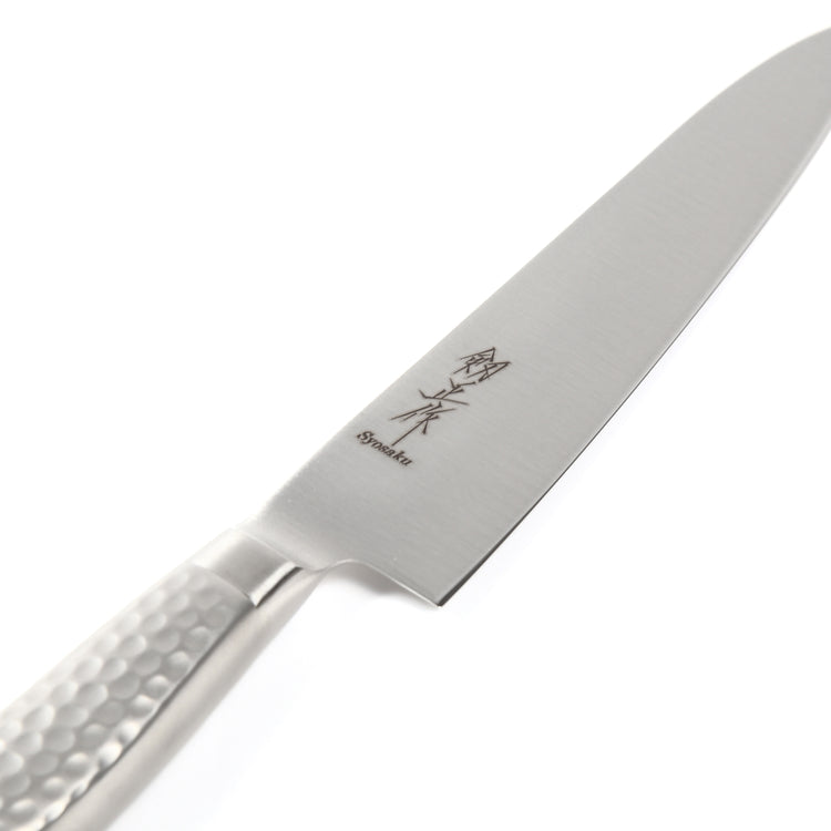 Syosaku Japanese Petty Knife INOX AUS-8A Stainless Steel Integrated Handle, 6-inch (150mm) - Syosaku-Japan
