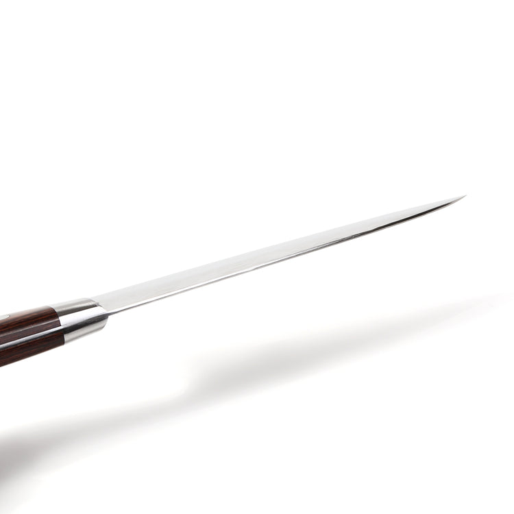 Syosaku Japanese Chef Knife Hammered Damascus VG-10 16 Layer Mahogany Handle, Gyuto 7-inch (180mm) - Syosaku-Japan