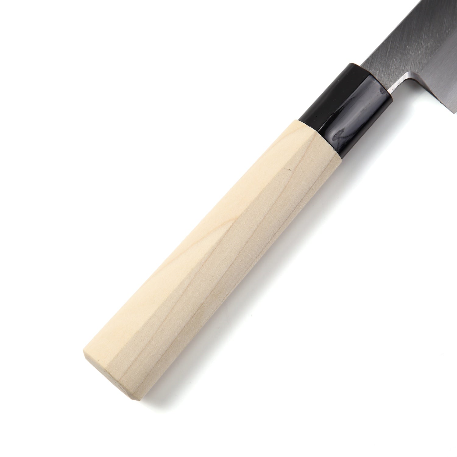Syosaku Japanese Sushi Sashimi Chef Knife Kigami (Yellow Steel) No.2 D-Shape Magnolia Wood Handle, Yanagiba 11.8-inch (300mm) - Syosaku-Japan