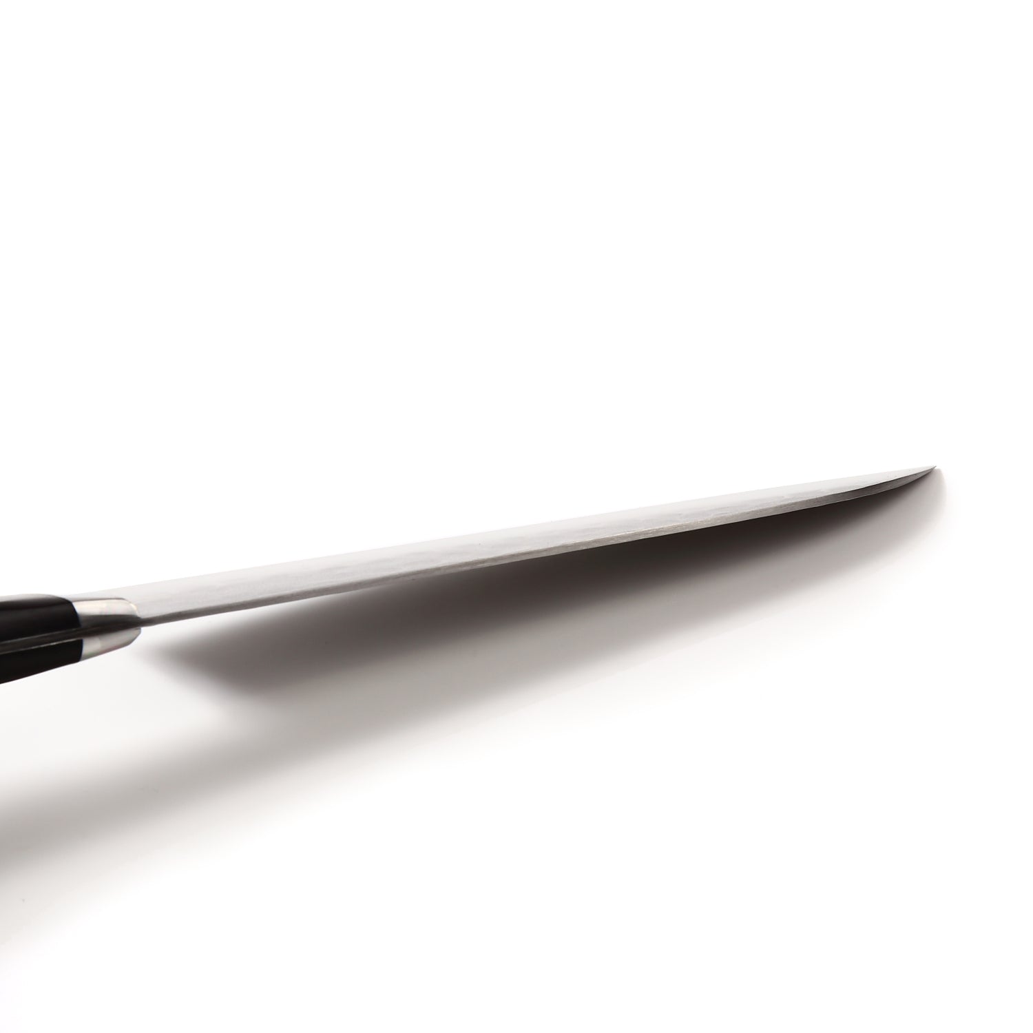 Syosaku Japanese Multi Purpose Chef Knife Aoko (Blue Steel) No.2 Black Pakkawood Handle, Santoku 7-inch (180mm) - Syosaku-Japan
