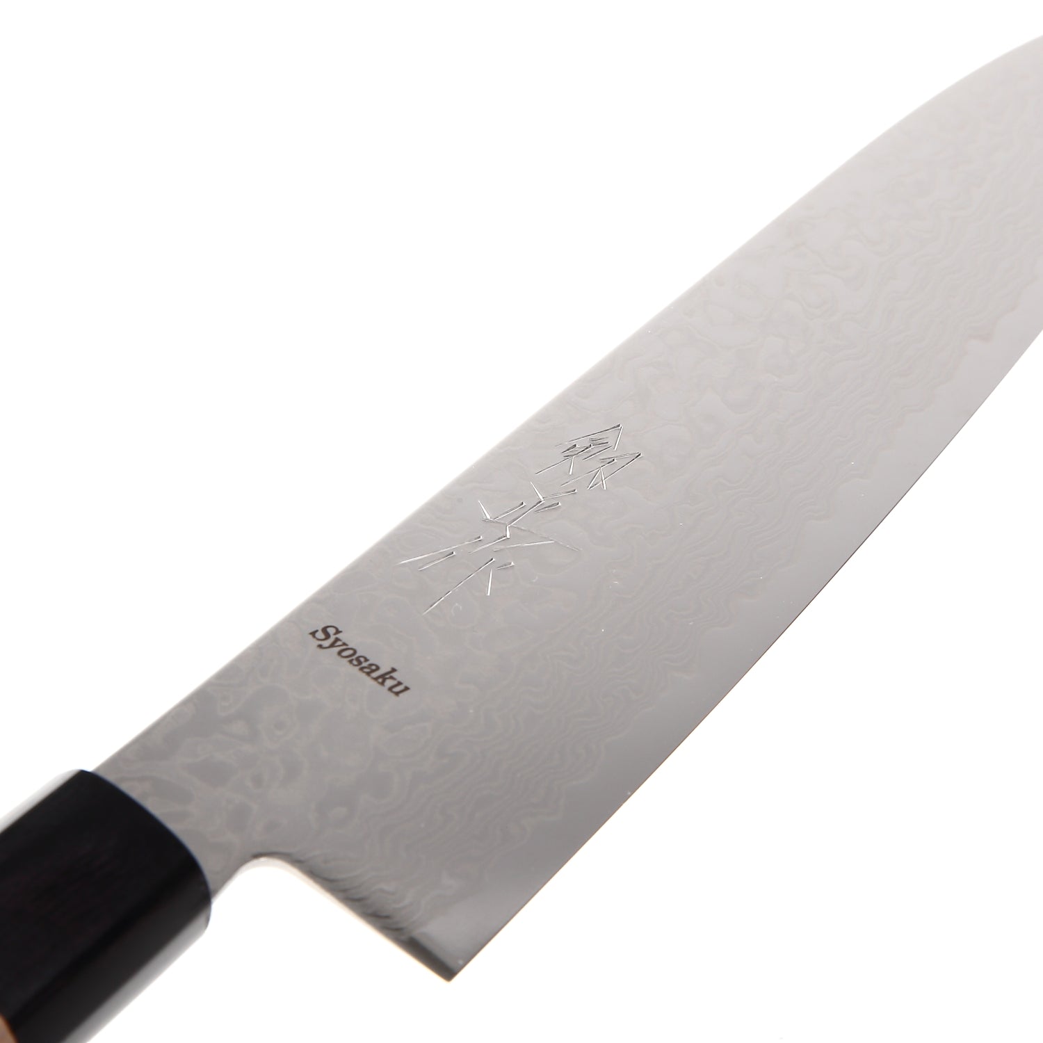 Syosaku Japanese Chef Knife Damascus ZA18 69 Layer Octagonal Walnut Handle, Gyuto 8.3-inch (210mm) - Syosaku-Japan