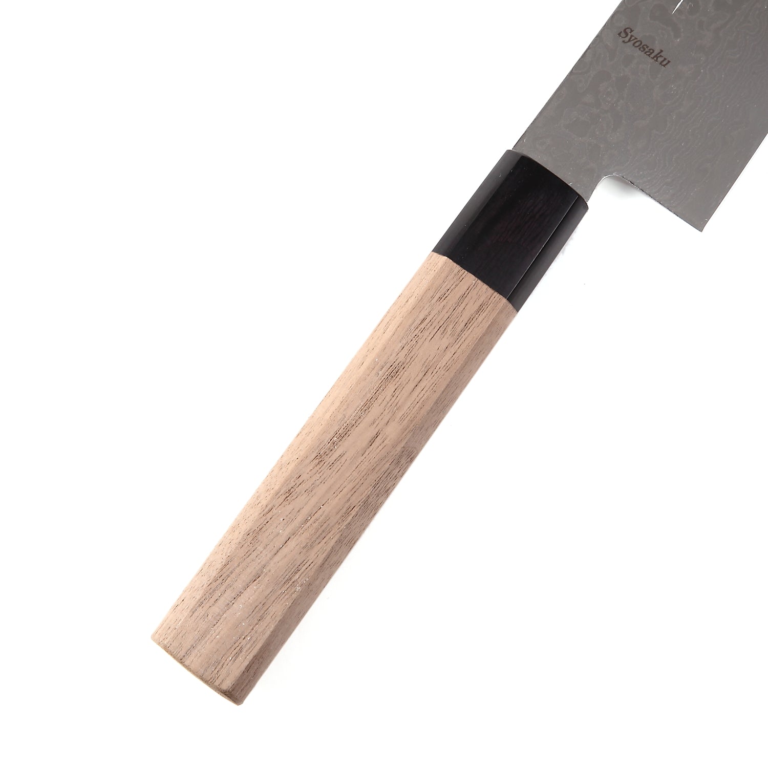 Syosaku Japanese Chef Knife Damascus ZA18 69 Layer Octagonal Walnut Handle, Gyuto 8.3-inch (210mm) - Syosaku-Japan