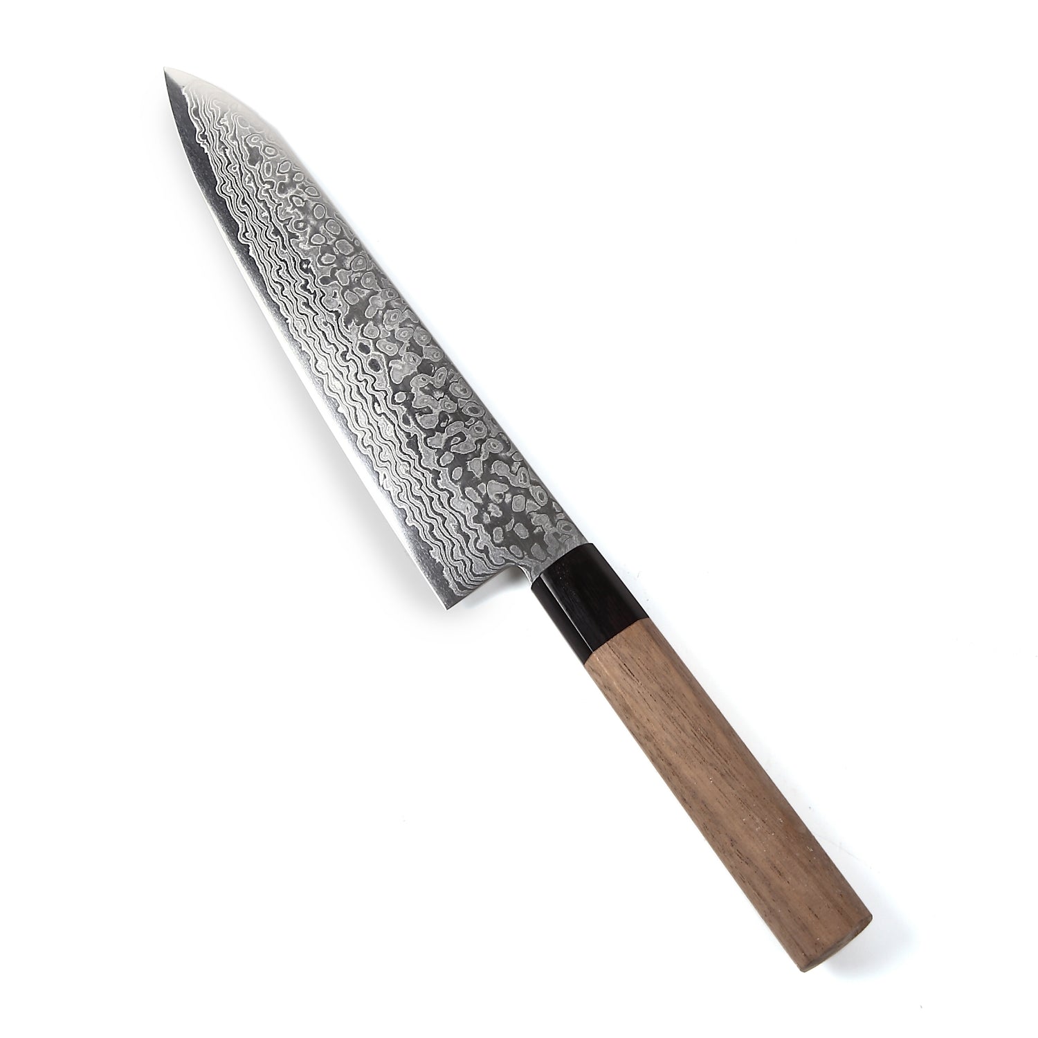 Syosaku Japanese Chef Knife Damascus ZA18 69 Layer Octagonal Walnut Handle, Gyuto 8.3-inch (210mm) - Syosaku-Japan