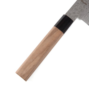 Syosaku Japanese Chef Knife Damascus ZA18 69 Layer Octagonal Walnut Handle, Gyuto 9.5-inch (240mm) - Syosaku-Japan
