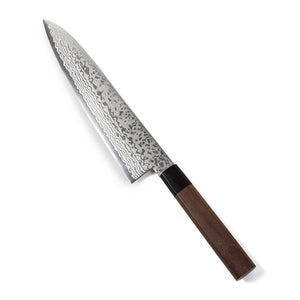 Syosaku Japanese Chef Knife Damascus ZA18 69 Layer Octagonal Walnut Handle, Gyuto 9.5-inch (240mm) - Syosaku-Japan