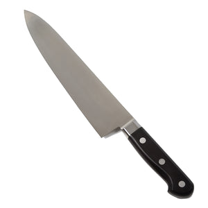 Syosaku Japanese Chef Knife INOX AUS-8A Stainless Steel Black Pakkawood Handle, Gyuto 9.5-inch (240mm) - Syosaku-Japan