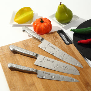 Syosaku Japanese Petty Knife INOX AUS-8A Stainless Steel Integrated Handle, 6-inch (150mm) - Syosaku-Japan